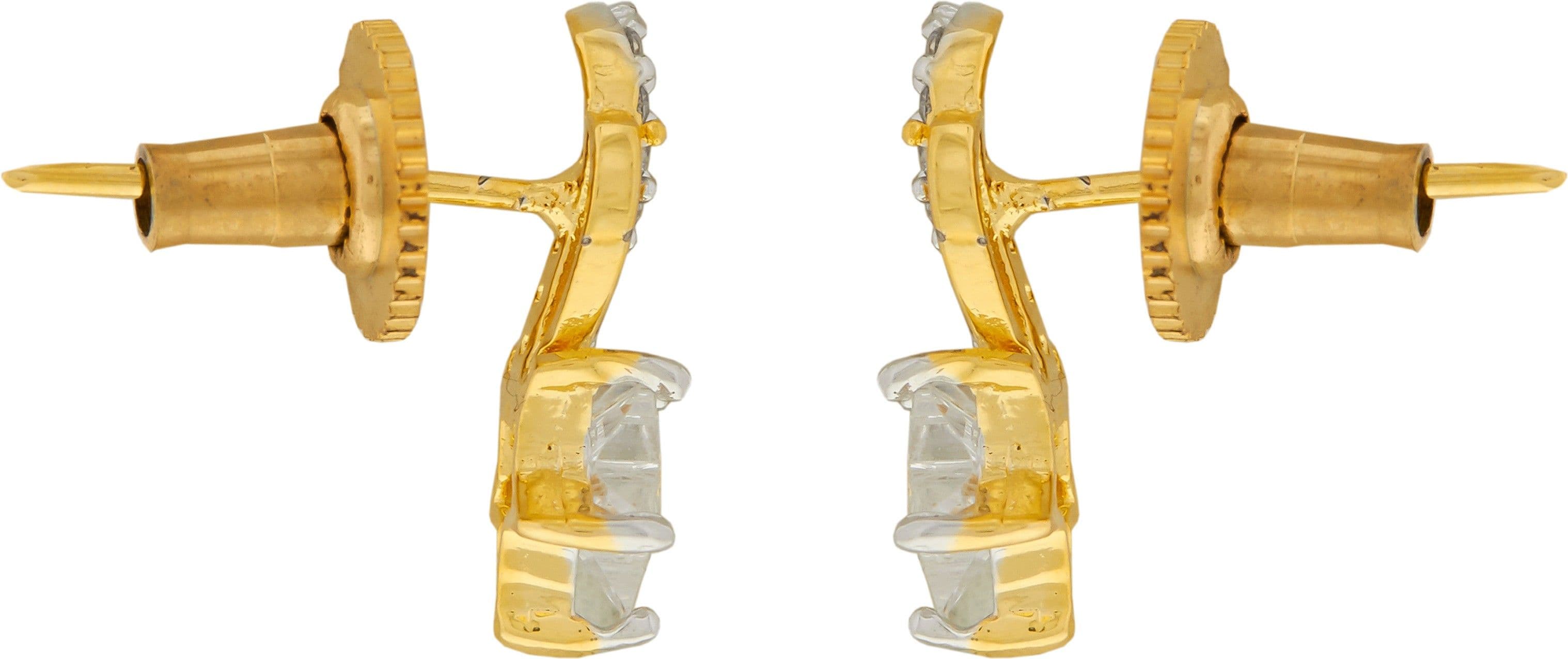 INAYA Yellow Gold NAK Brass Pendant Set view 4