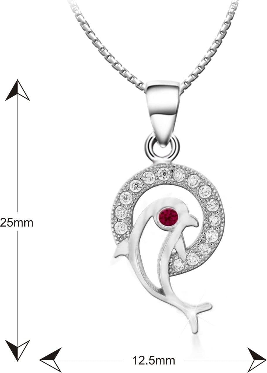 Aria Rhodium Sterling Silver Pendant view 3