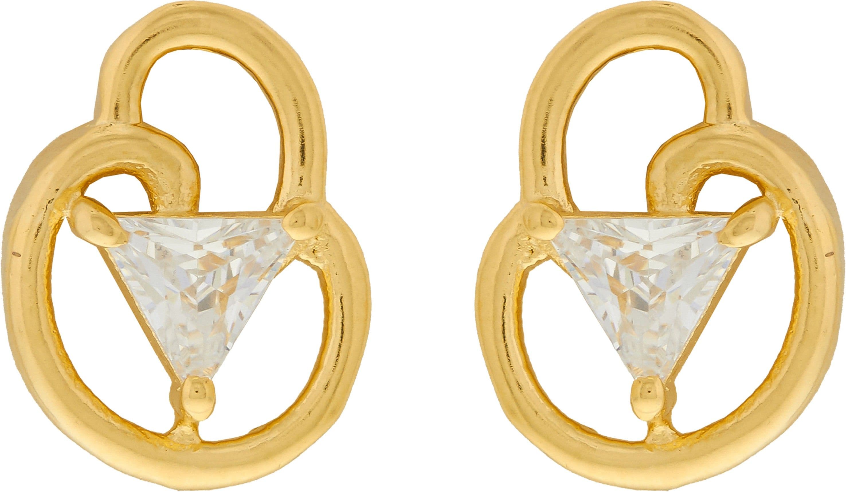 INAYA Yellow Gold NAK Brass Pendant Set view 3