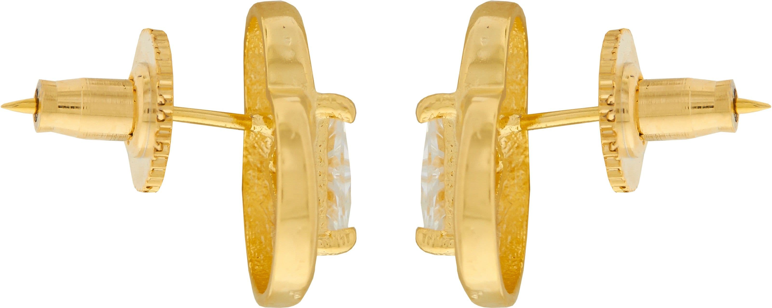 INAYA Yellow Gold NAK Brass Pendant Set view 4