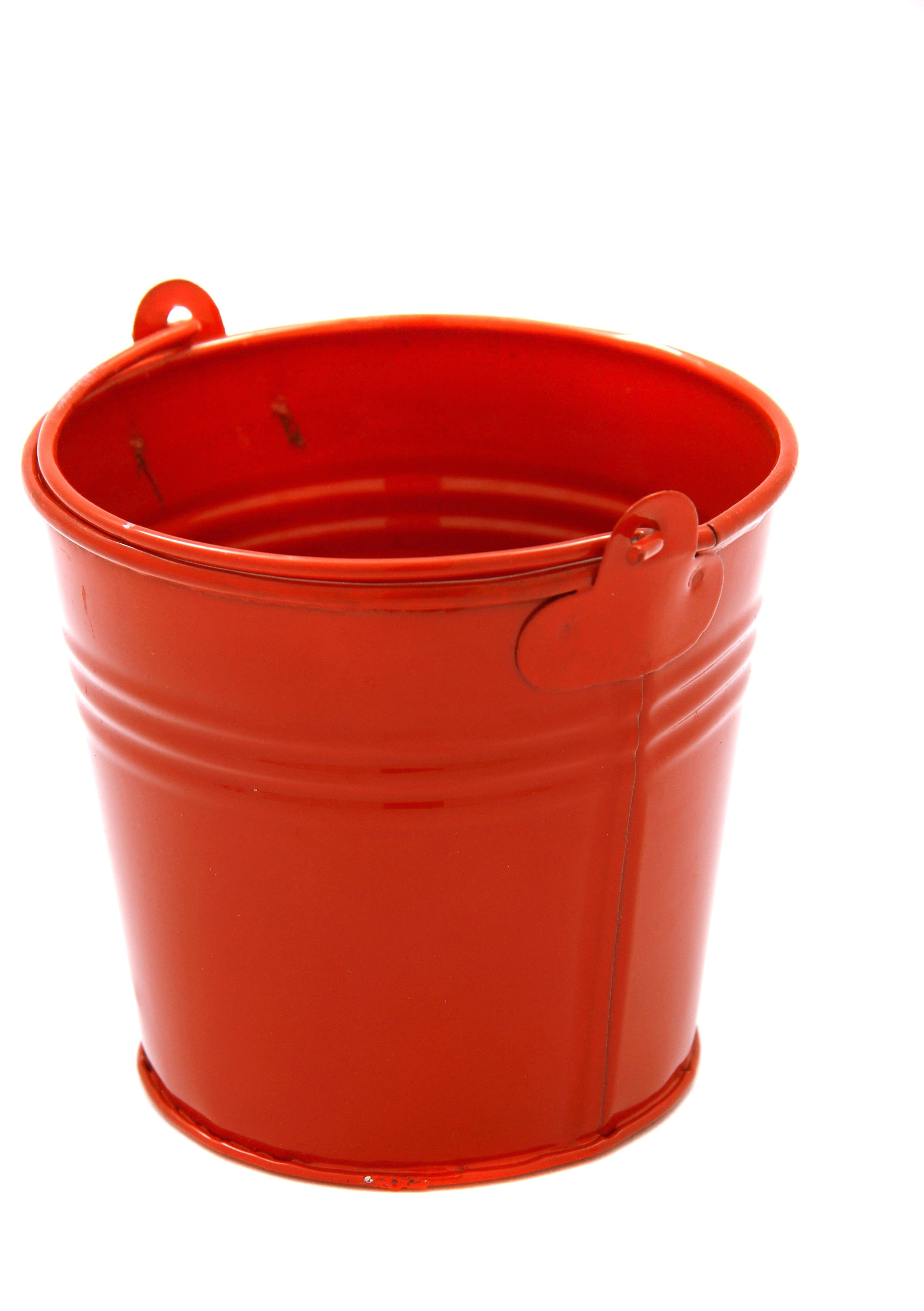 KKD Red Mini Planter Plant Container Set