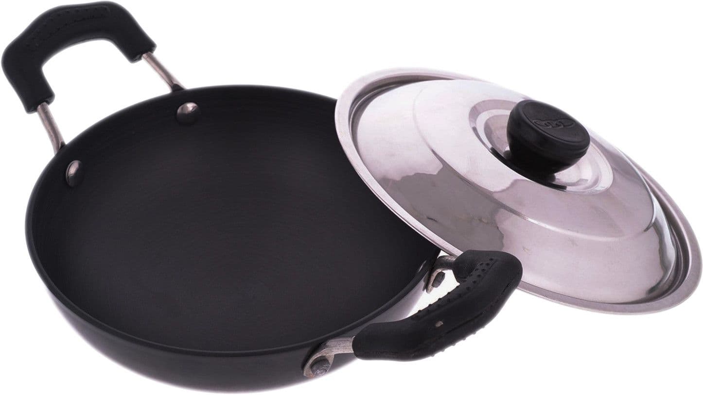 Glamor Hard Anodized Kadhai 4 L view 3