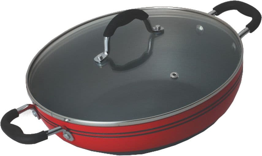 Alda Wok Glass Lid Kadhai view 2