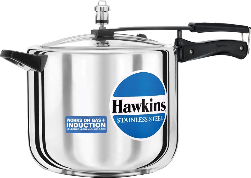 Hawkins Stainless Steel 10 L Pressure Cooker view 2