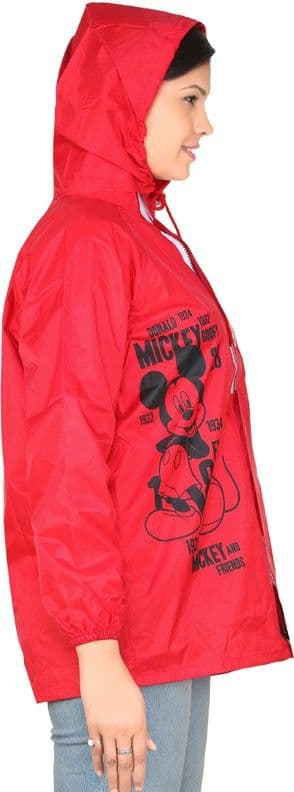 REAL Graphic Print Girl's, Women's Raincoat view 2