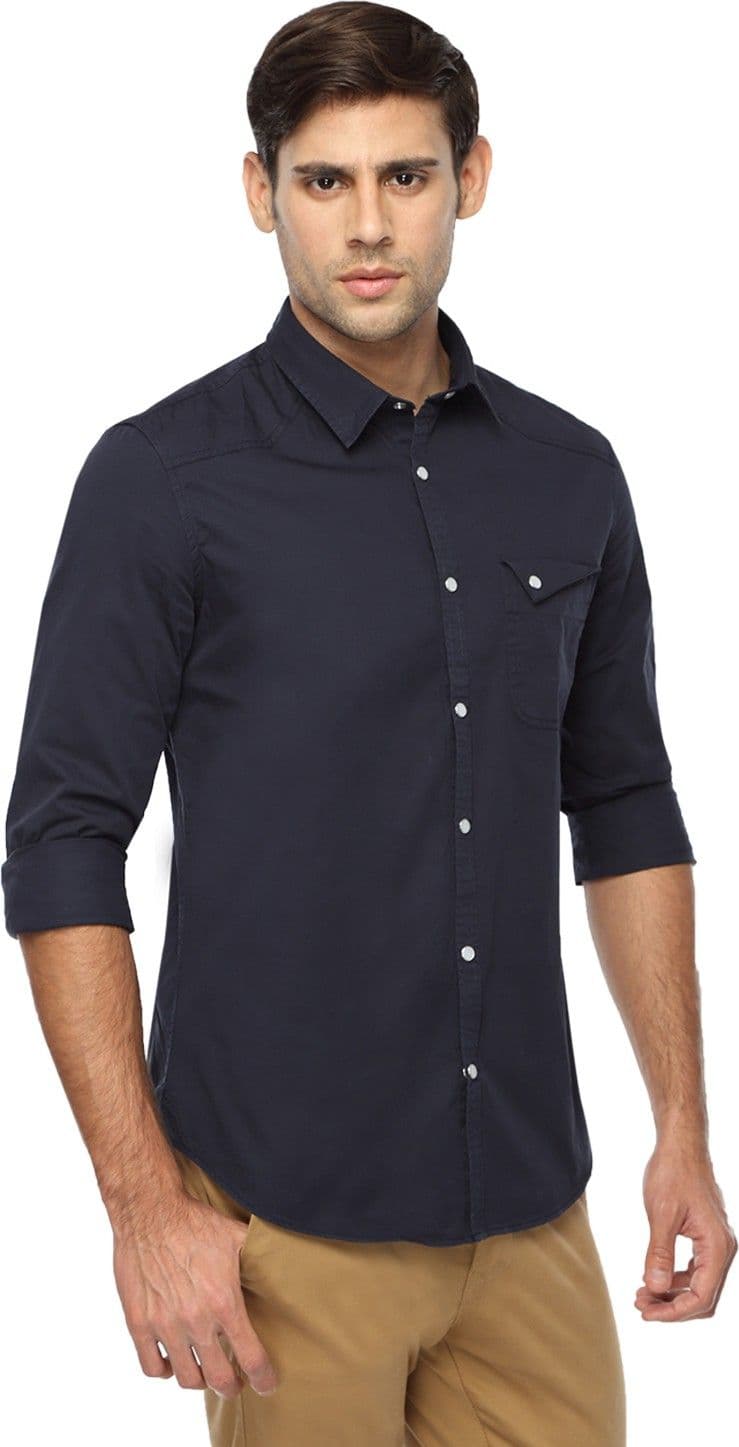 Marc N' Park Men's Solid Casual Shirt view 3
