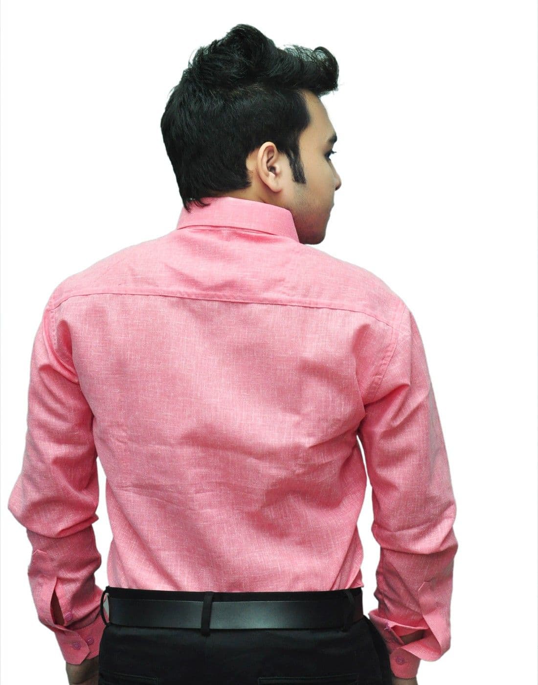 Fashion Tree Men's Solid Formal Shirt view 5