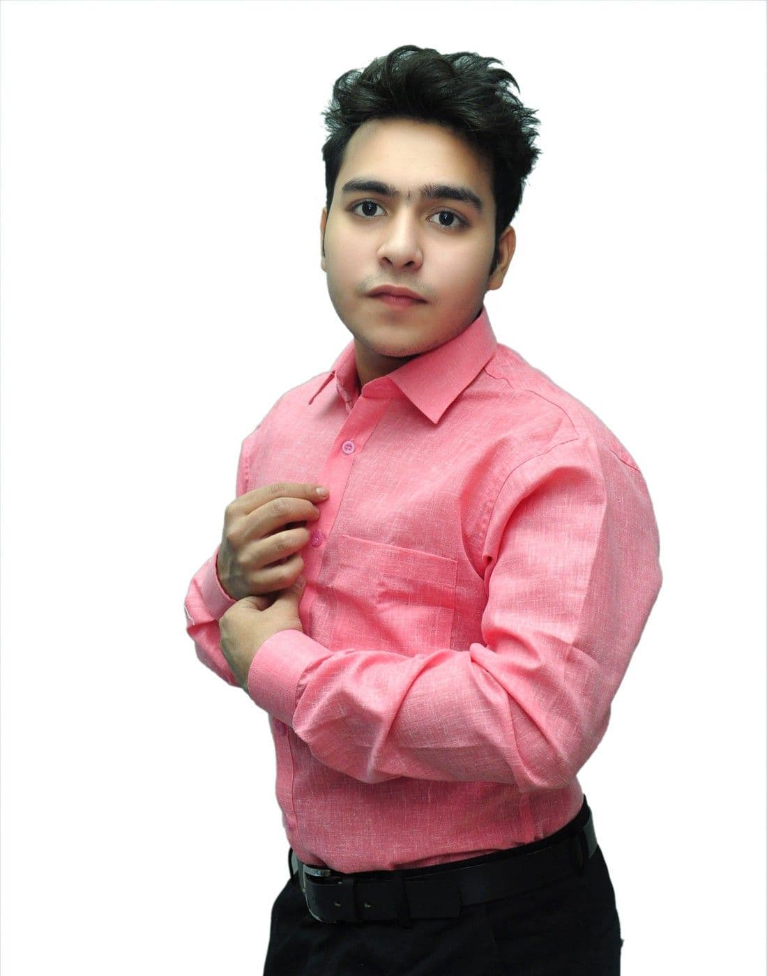 Fashion Tree Men's Solid Formal Shirt view 4