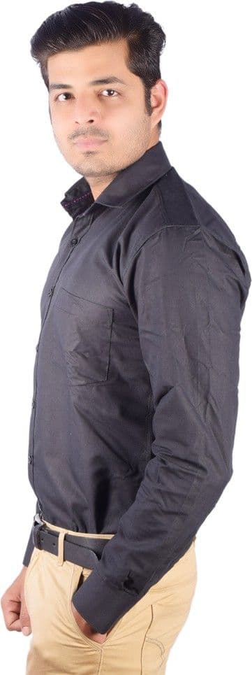 Stylenara Men's Solid Casual Shirt view 4