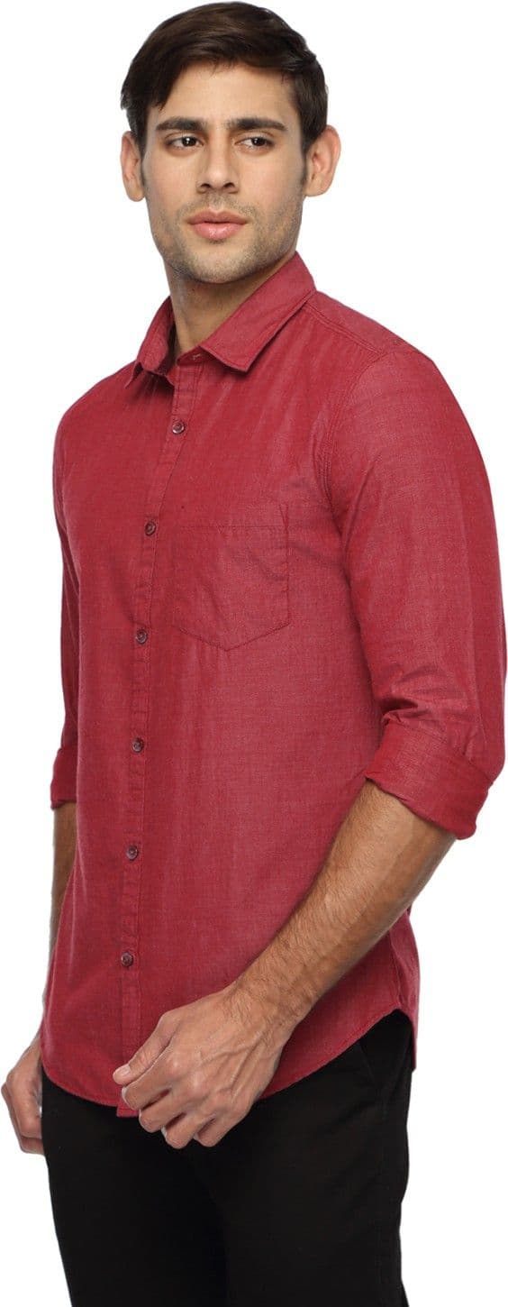 Marc N' Park Men's Solid Casual Shirt view 2
