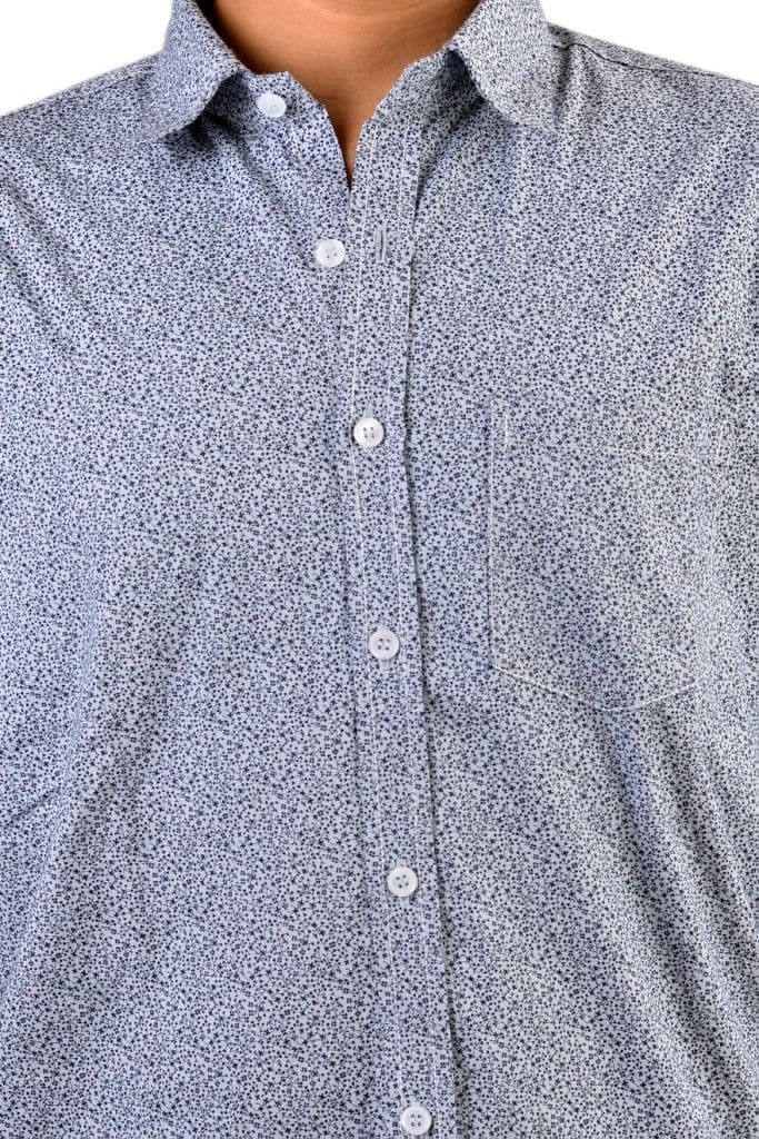 Revine Men's Printed Casual Shirt view 4