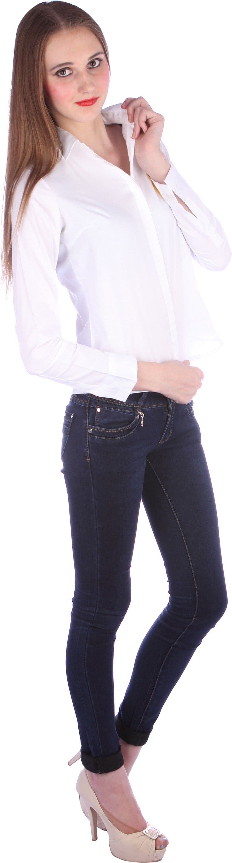 Qbee Women's Solid Casual Shirt view 4