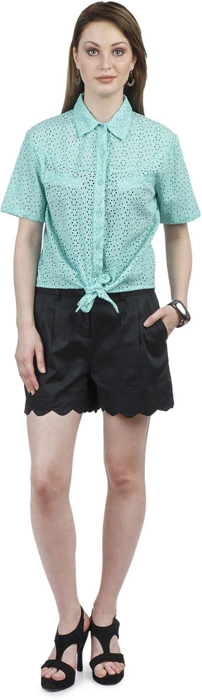 Anasazi Women's Solid Casual Shirt view 5