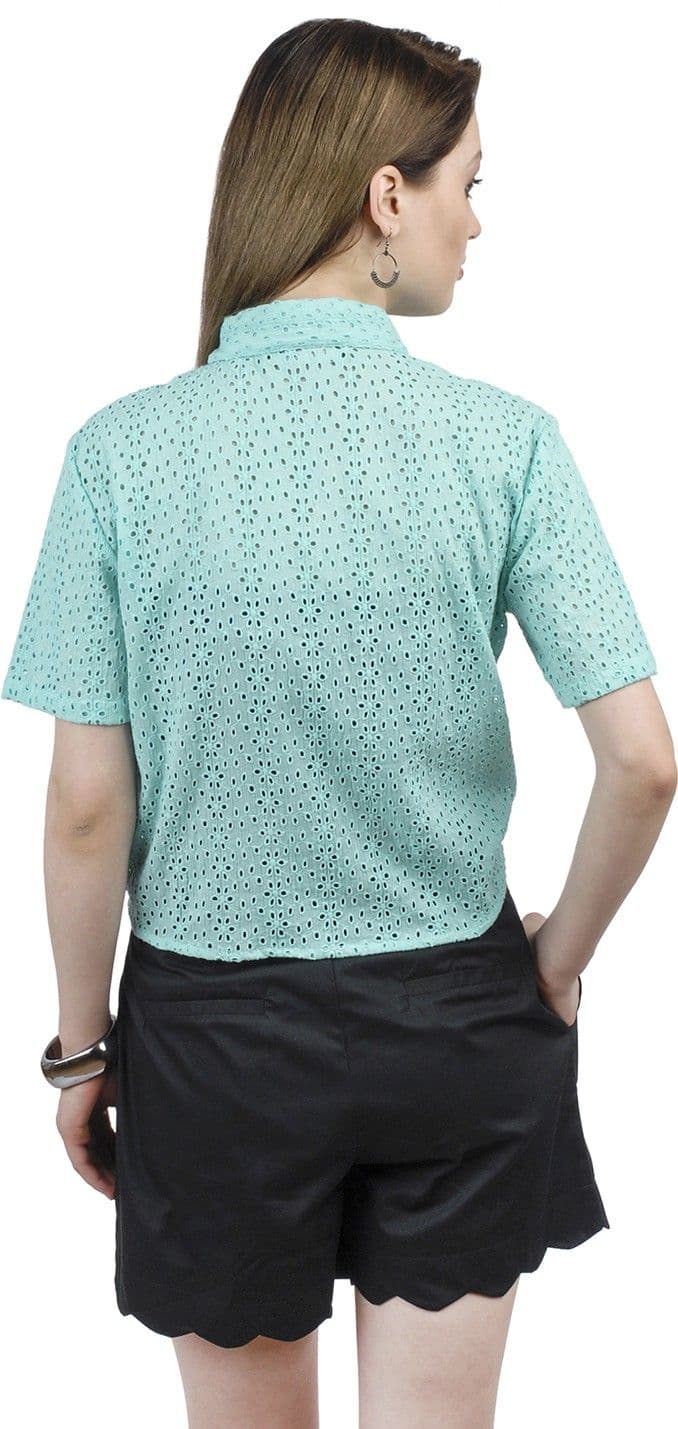 Anasazi Women's Solid Casual Shirt view 6