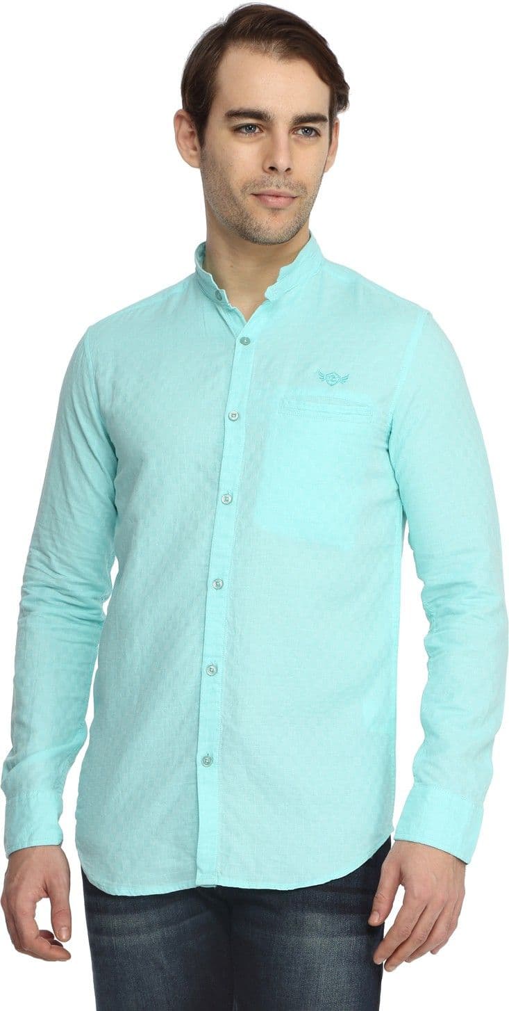 Parron Men's Solid Casual Shirt view 2
