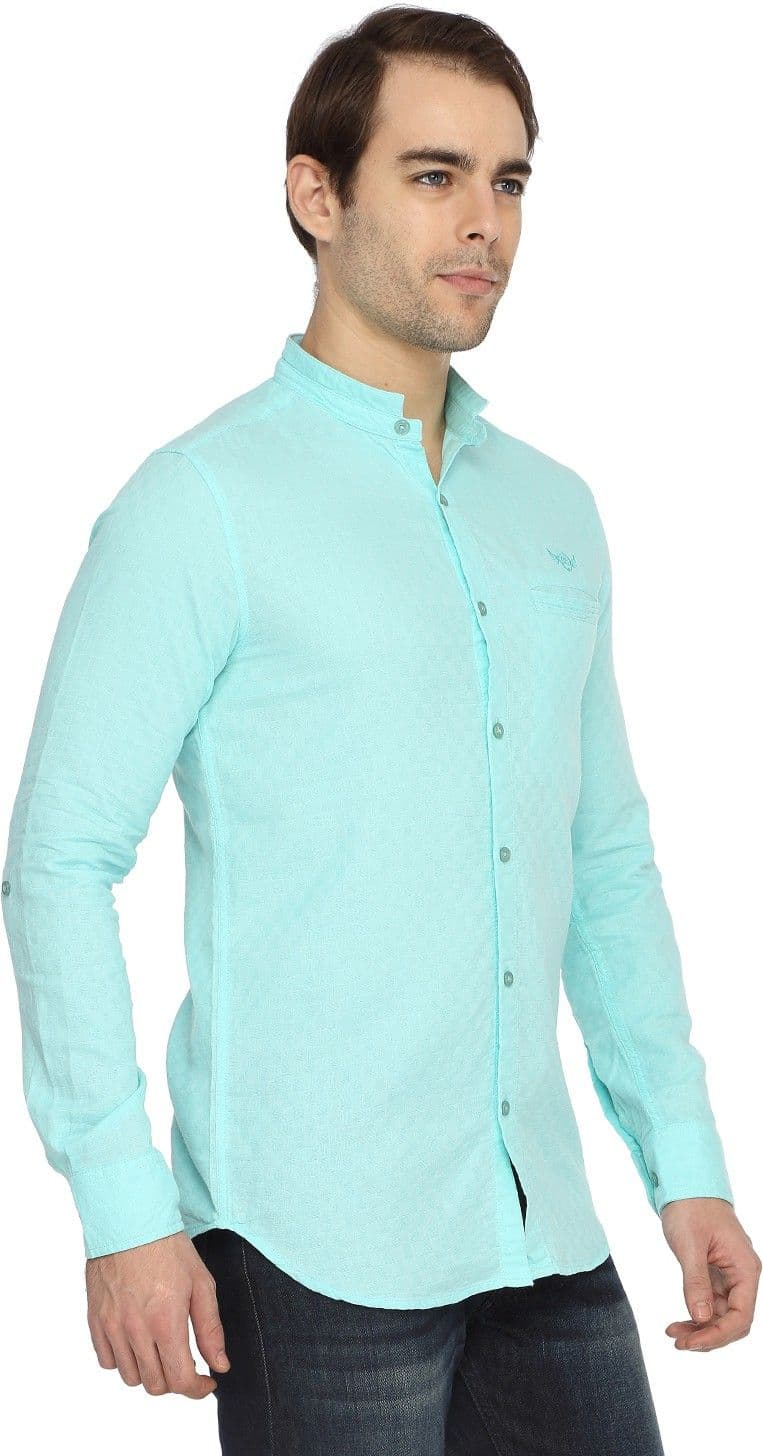 Parron Men's Solid Casual Shirt view 3