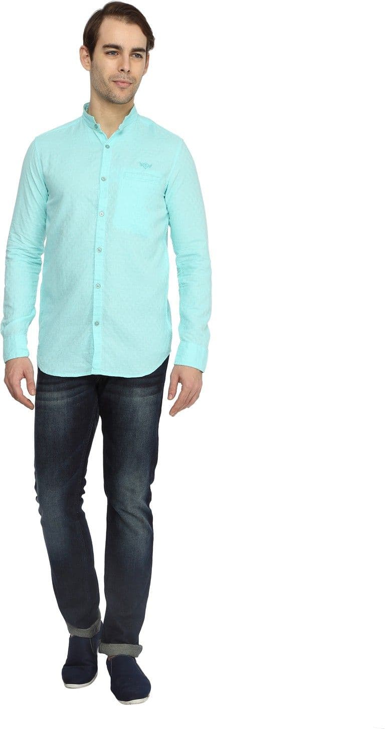 Parron Men's Solid Casual Shirt view 6