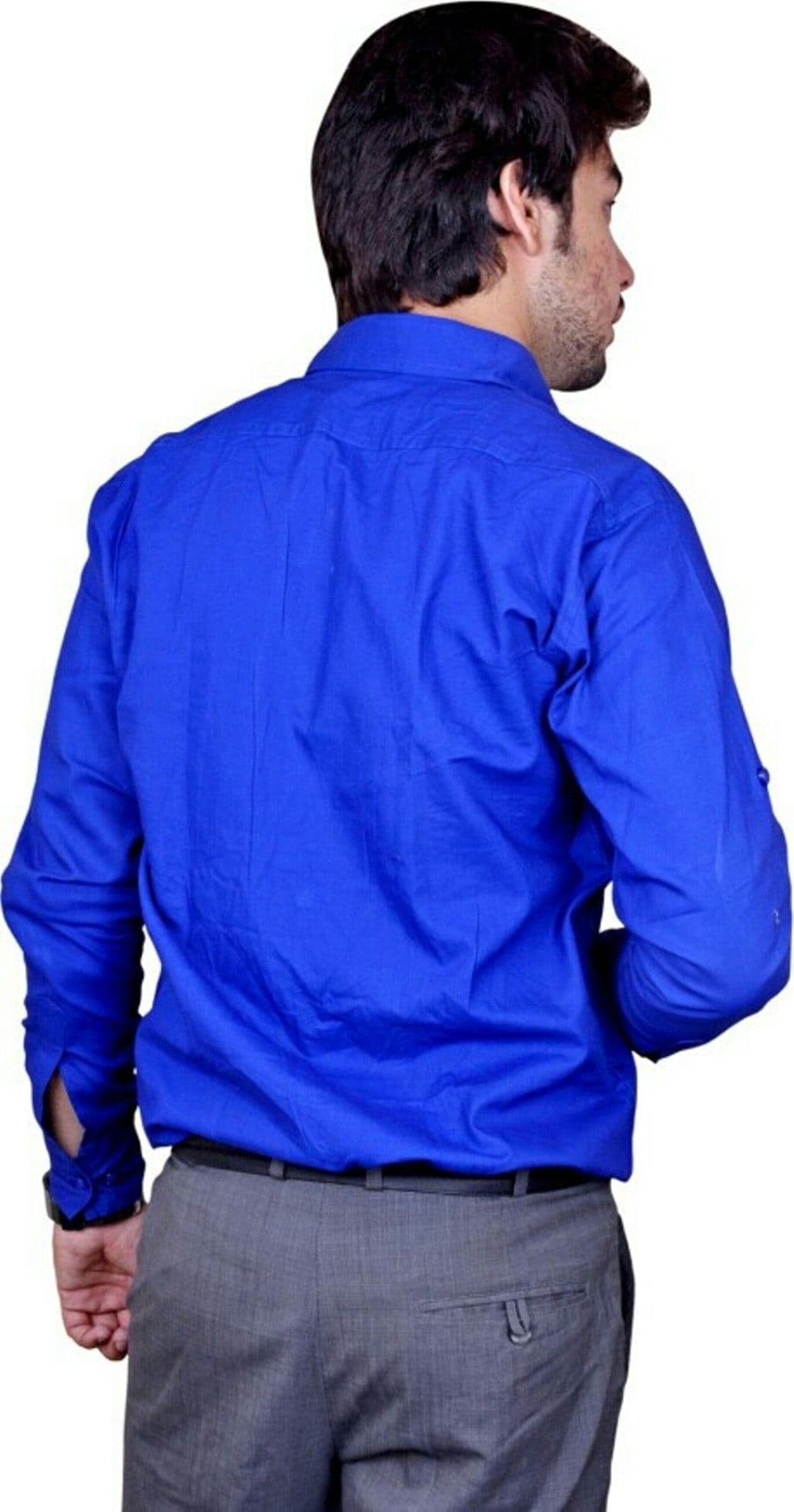 Lee Mark Men's Solid Formal Shirt view 4