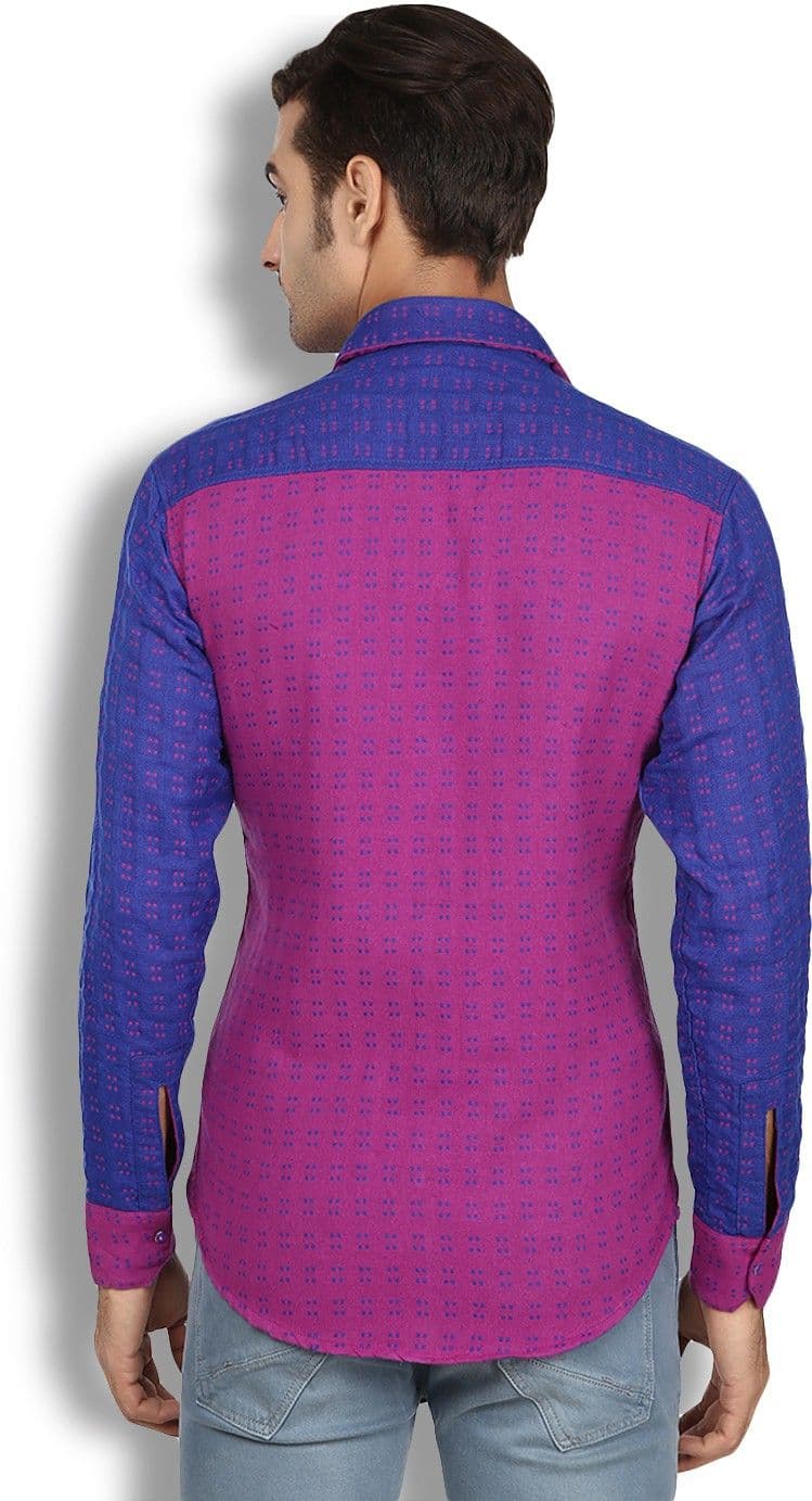 Goodkarma Men's Printed Casual Shirt view 4