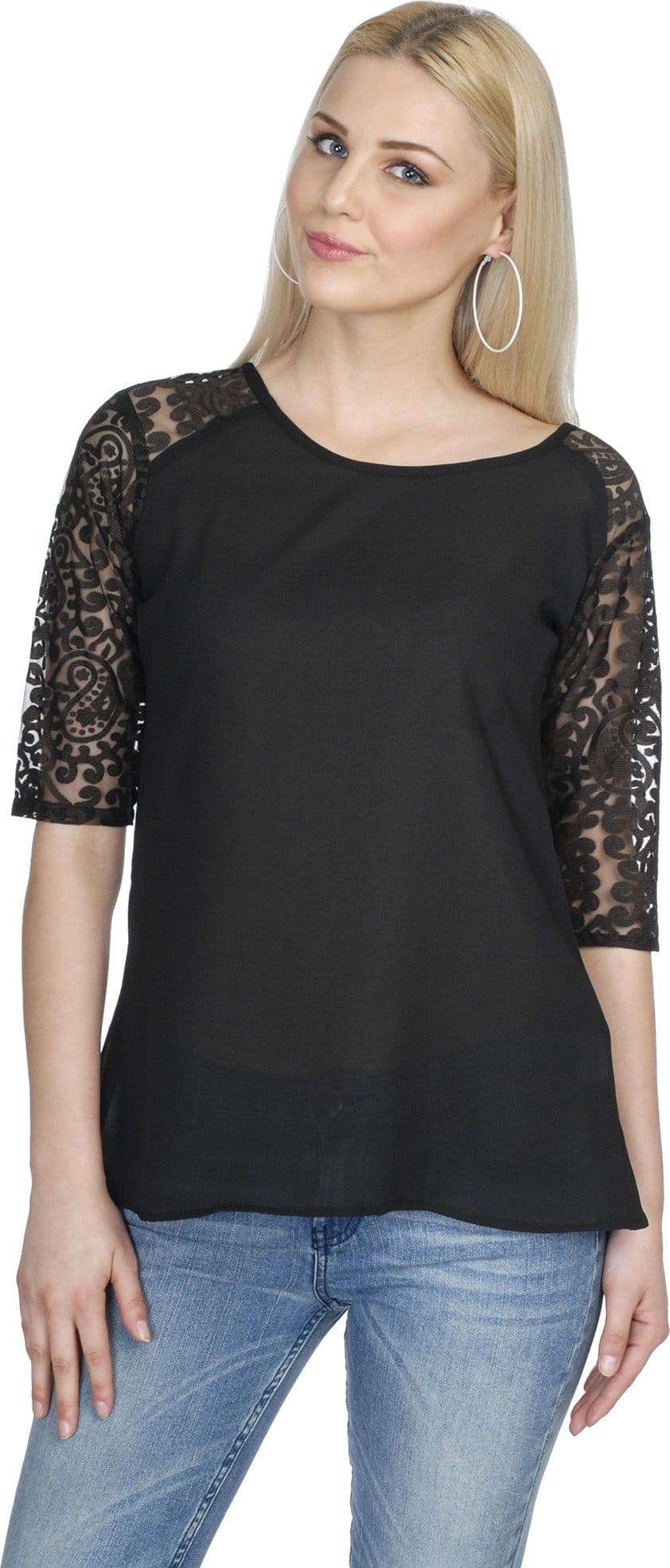 Aussehen Women's Solid Casual Shirt