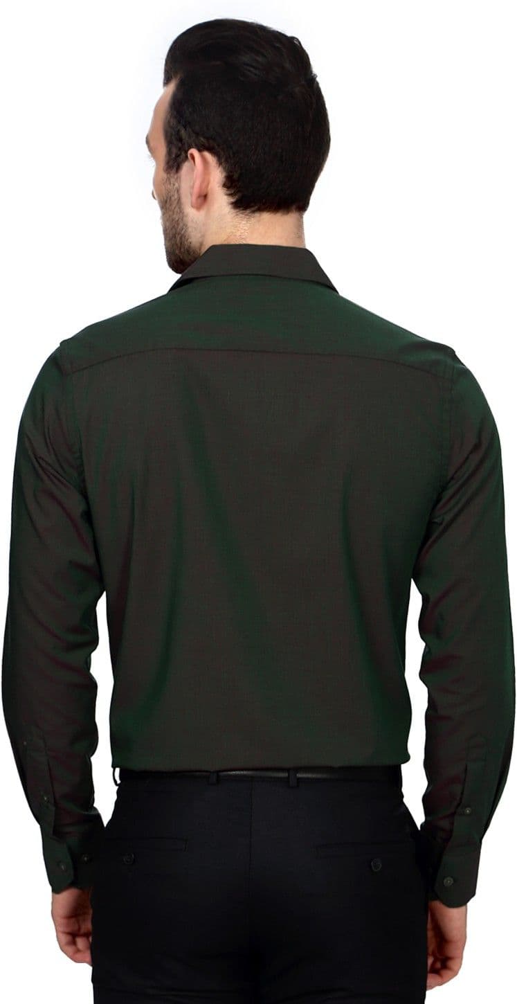 Peter England Men's Solid Formal Shirt view 2
