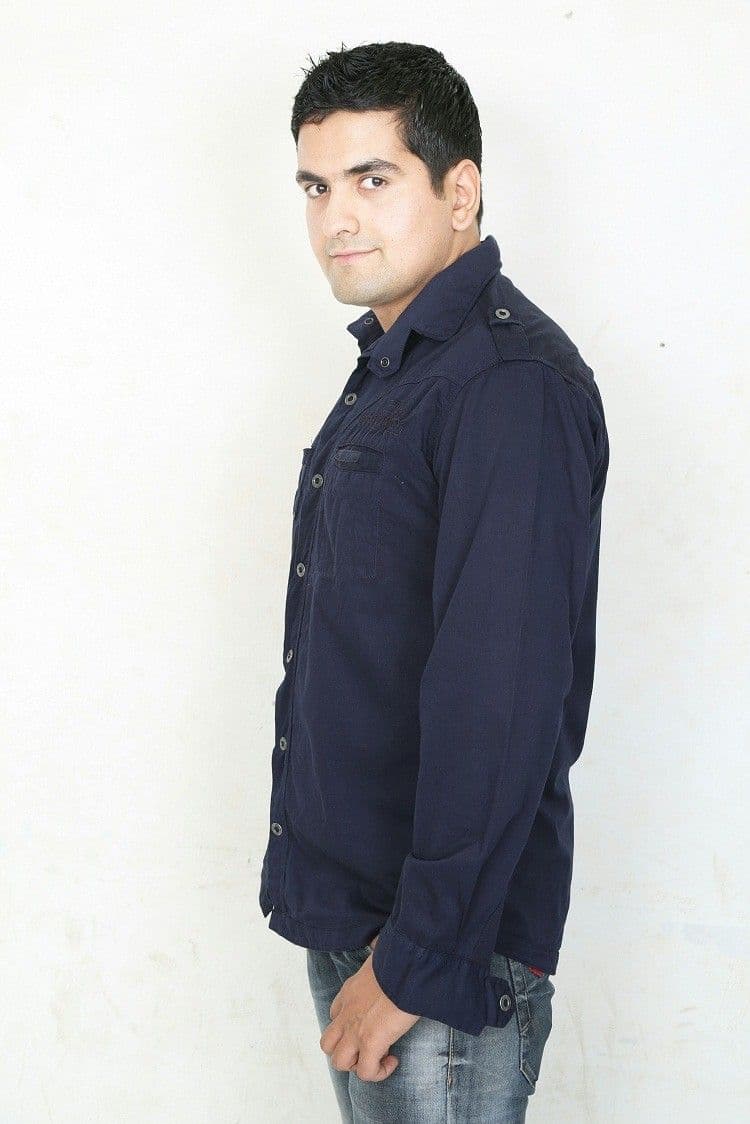 Pavino Men's Solid Casual Shirt view 2