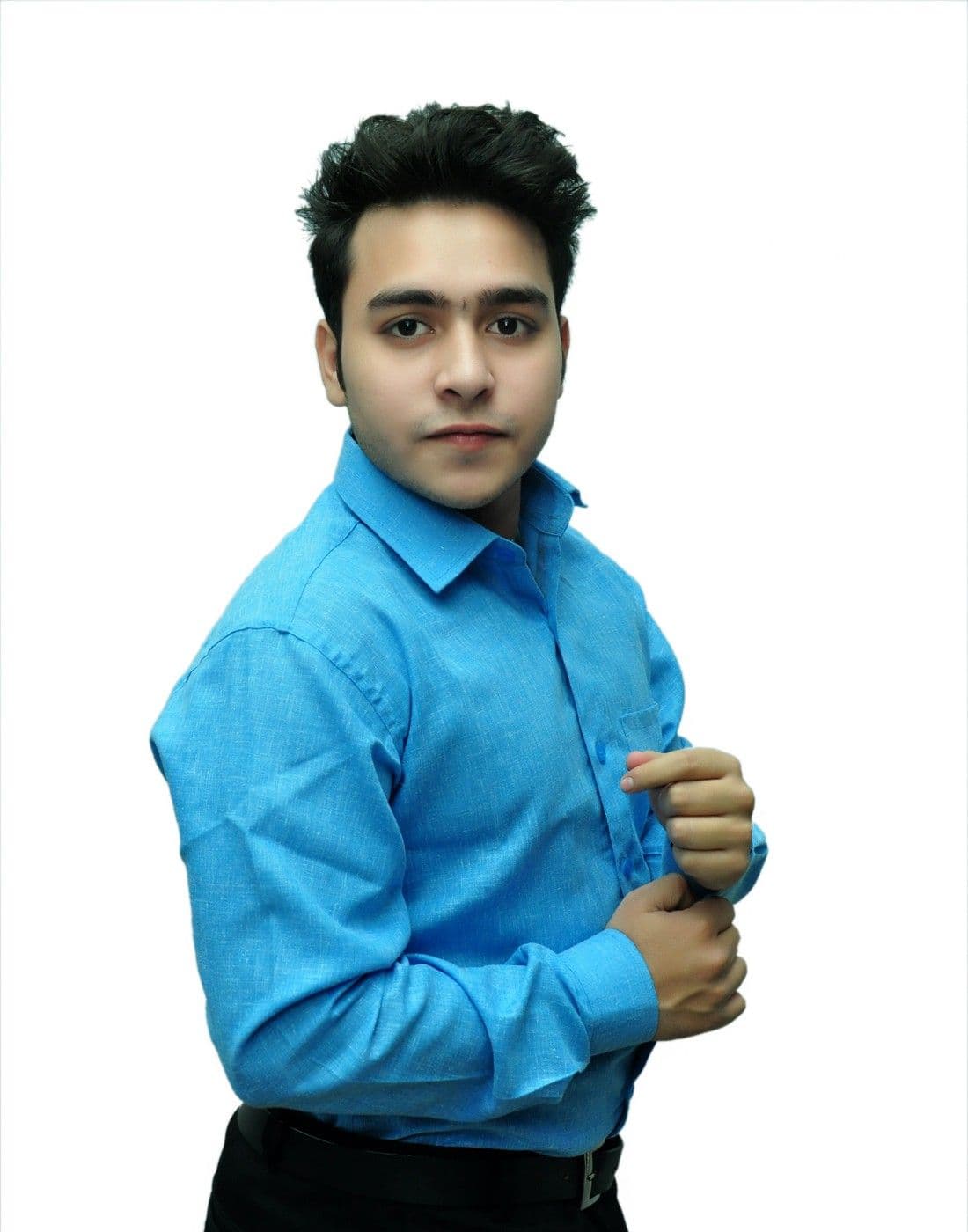 Fashion Tree Men's Solid Formal Shirt view 3