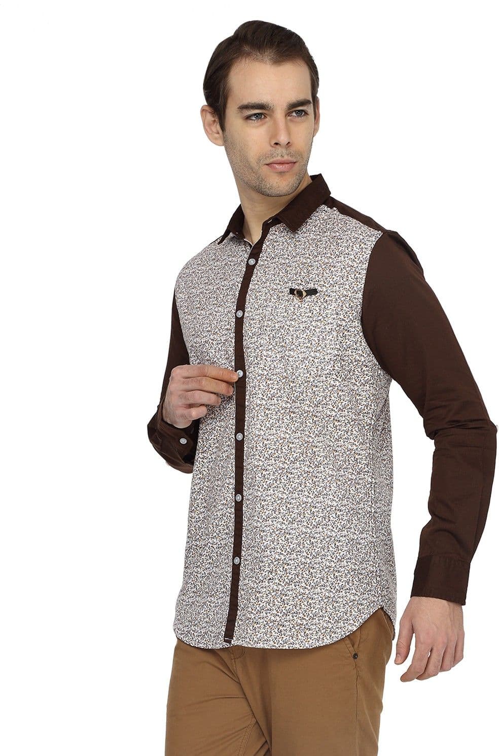 Parron Men's Printed Casual Shirt view 2