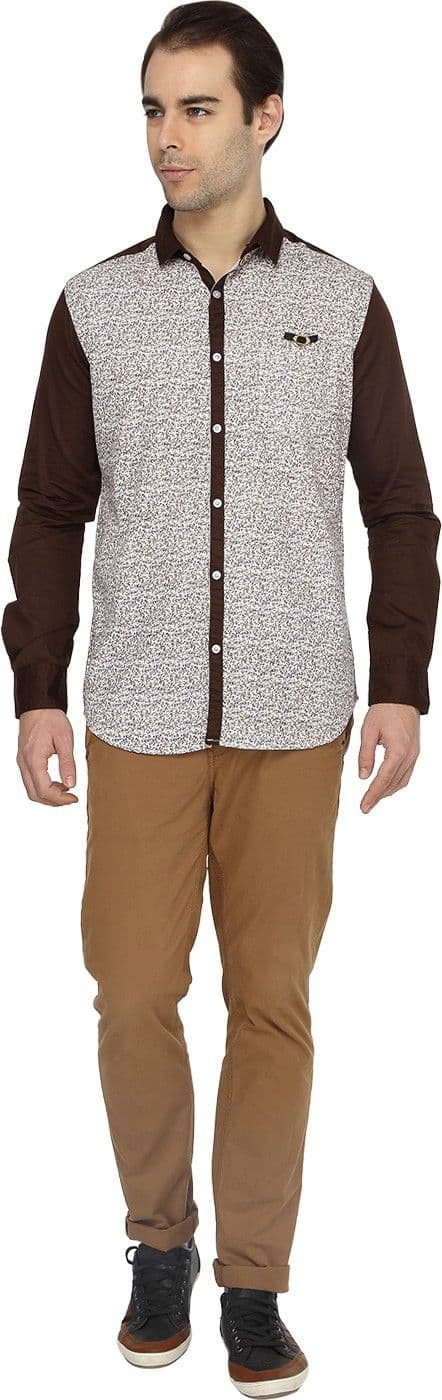 Parron Men's Printed Casual Shirt view 5