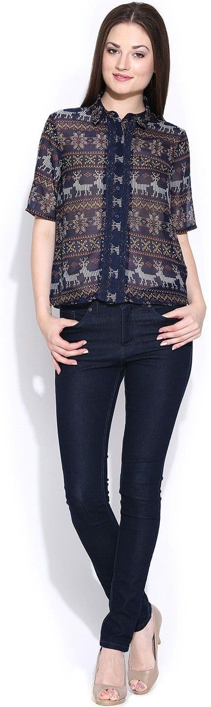 Anasazi Women's Printed Casual Shirt view 6