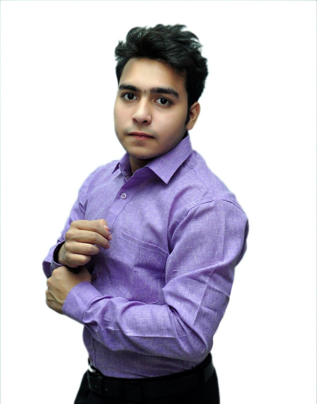 Fashion Tree Men's Solid Formal Shirt view 4