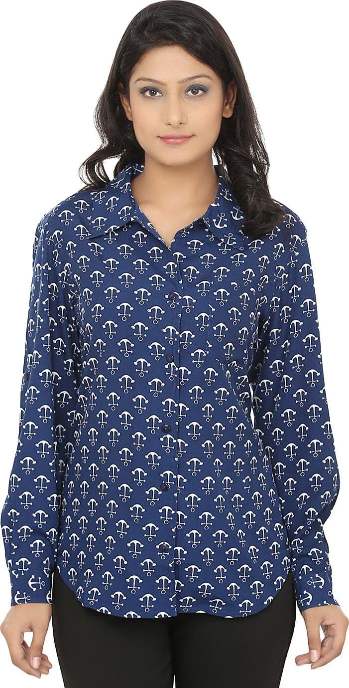 Naisha Women's Printed Casual Shirt