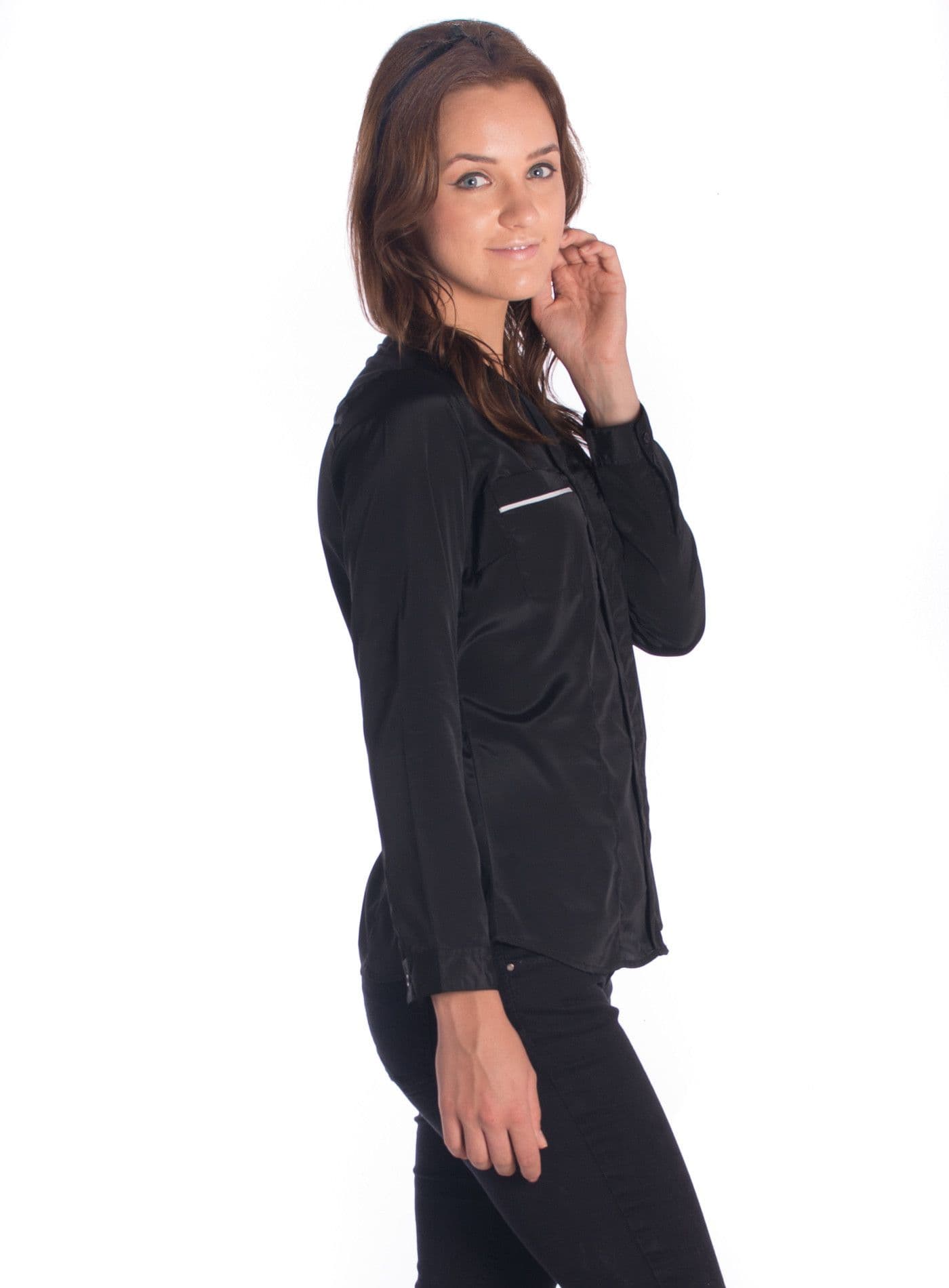 Miss Rich Women's Solid Casual Shirt view 4