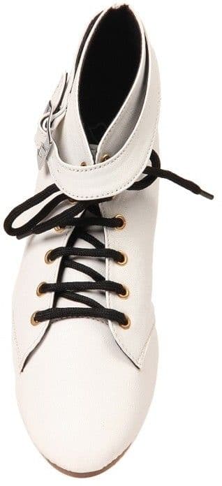 Lyc White Casual Boots view 5