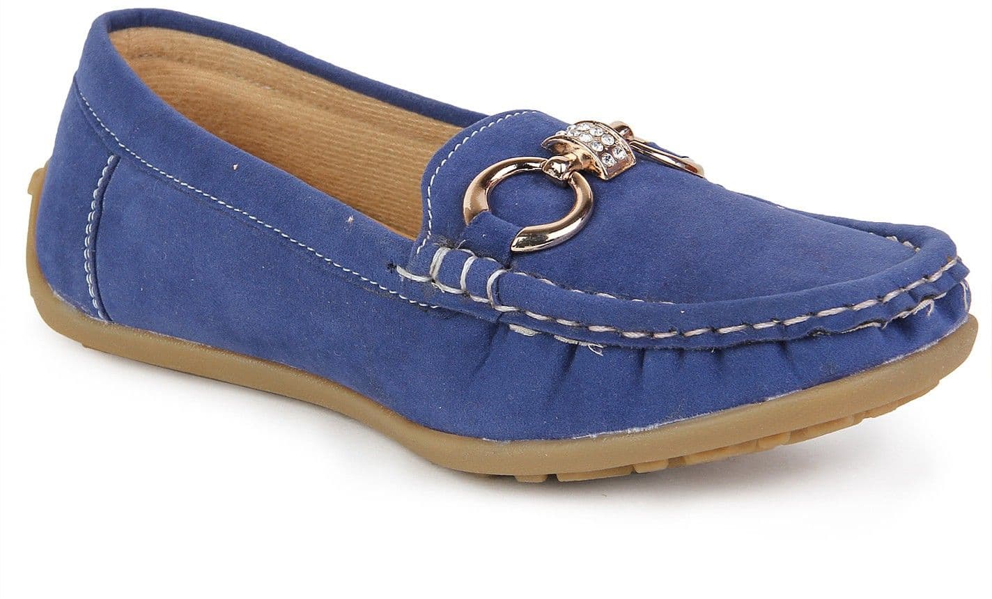 Niremo Light Blue Loafers view 2