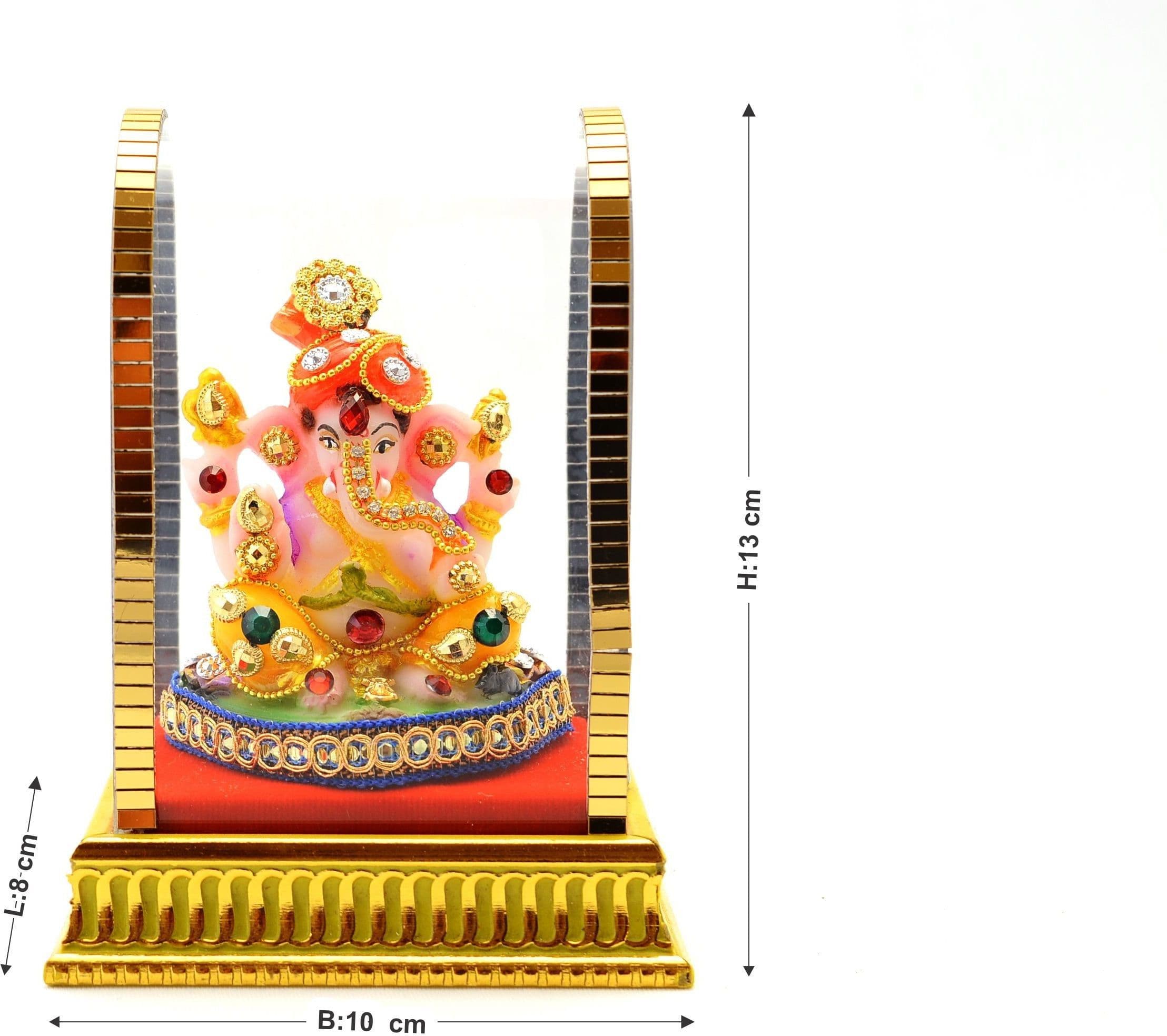 K&P Lord Ganesha Regular 16 Showpiece  -  13 cm