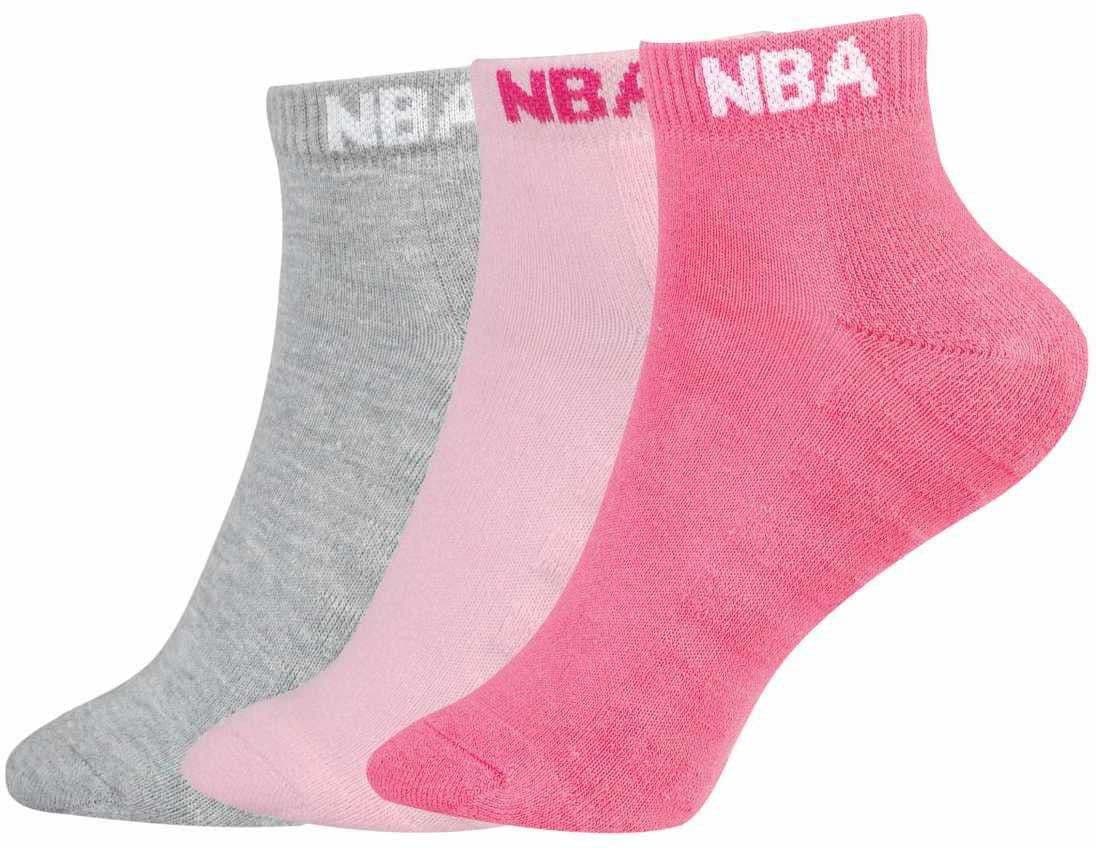 NBA Women's Solid Ankle Length Socks