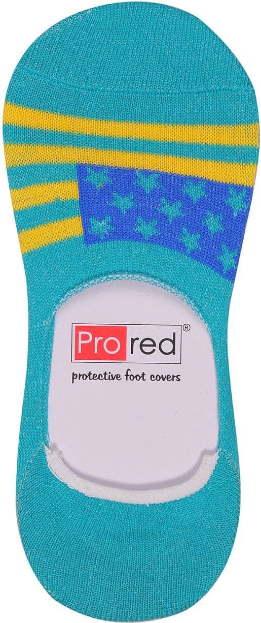 prored Men's Printed No Show Socks view 5