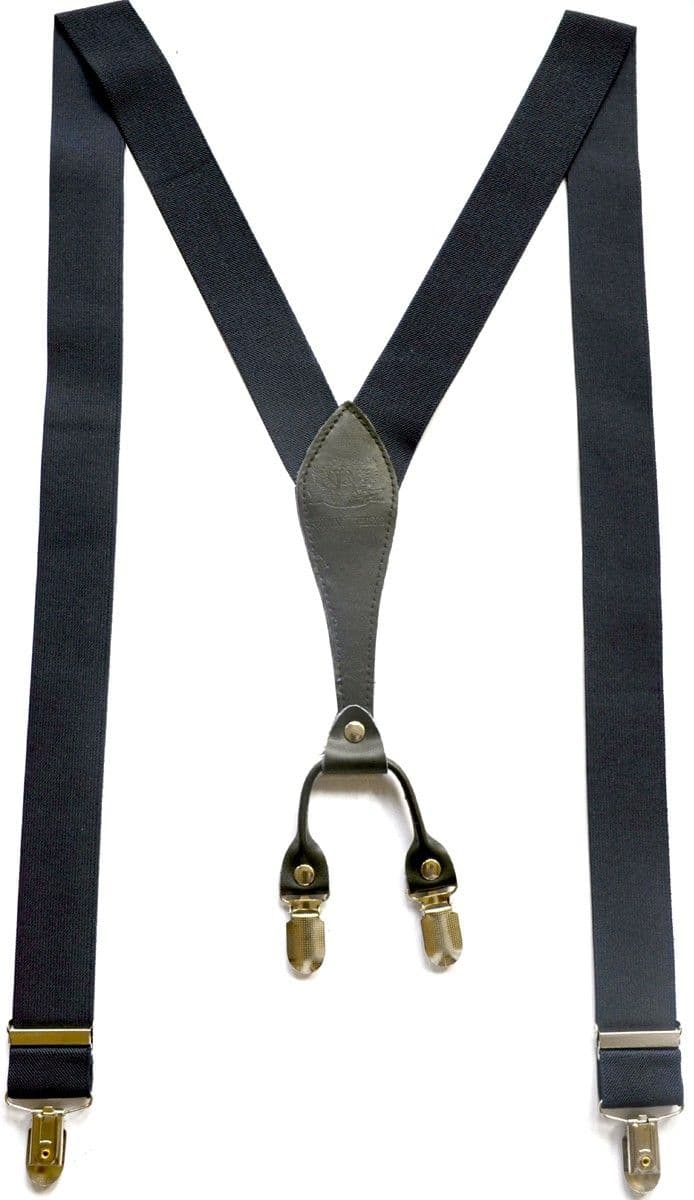 Urban Diseno Y- Back Suspenders for Men, Women view 2