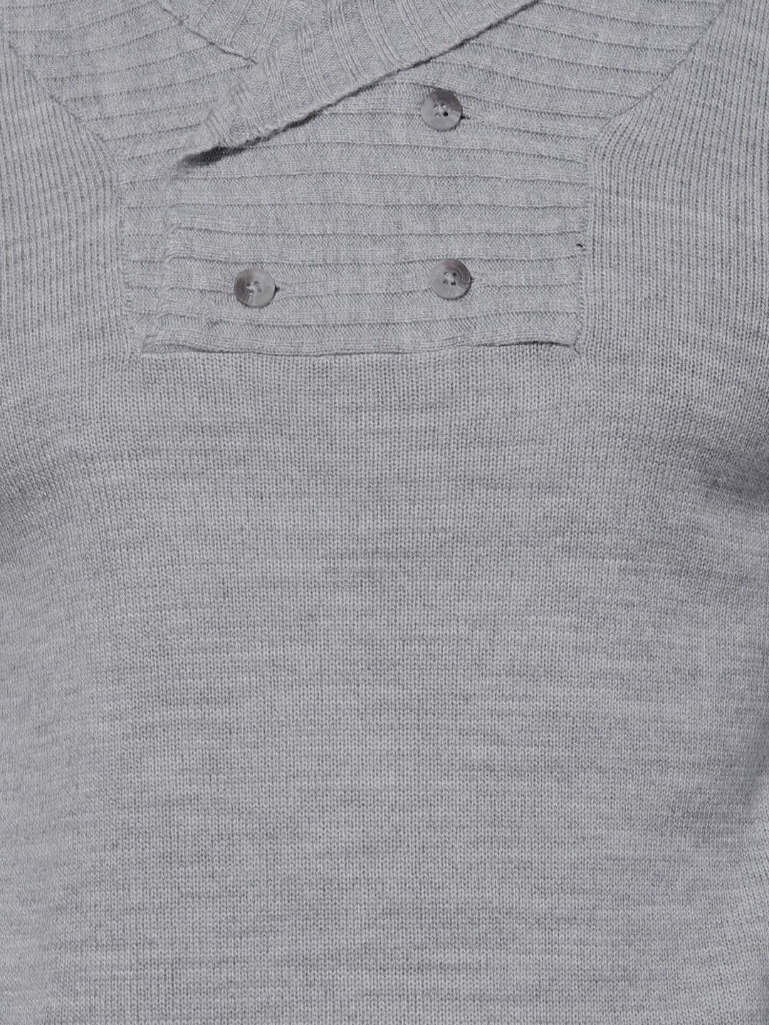 Roadster Solid Turtle Neck Casual Men's Sweater view 4