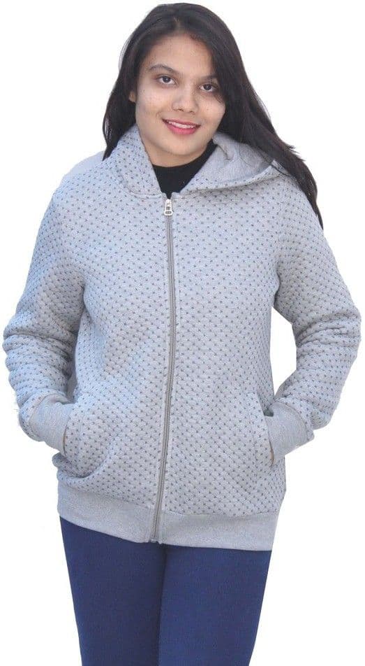 Romano Full Sleeve Solid Women's Sweatshirt view 5