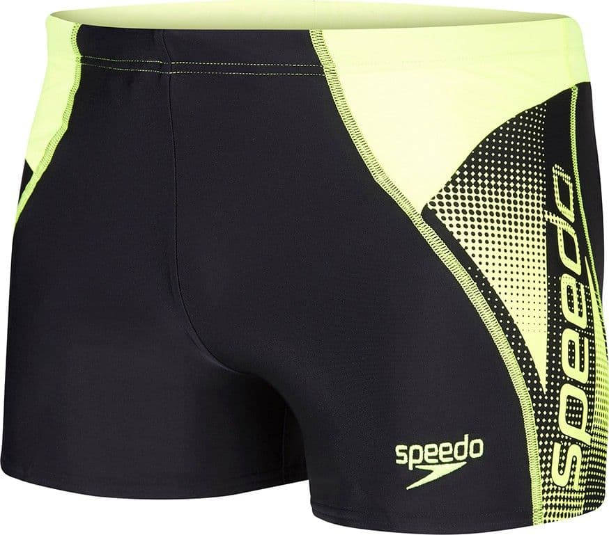 Speedo Logo Panel Aquashort Graphic Print Men's
