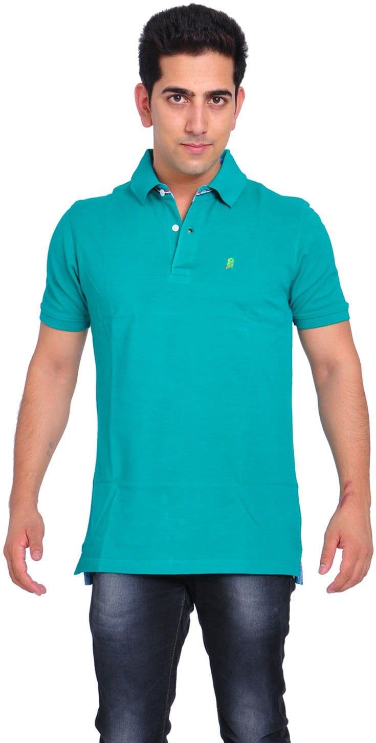 Villagsio Solid Men's Polo Neck T-Shirt