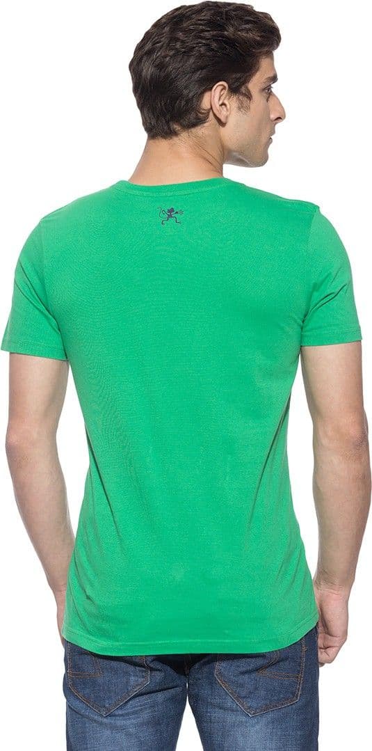 Chimp Graphic Print Men's Round Neck T-Shirt view 5