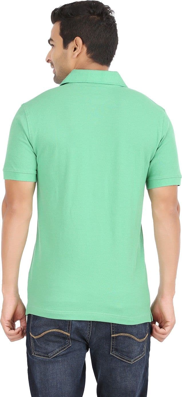 Scorpion Solid Men's Polo Neck T-Shirt view 4