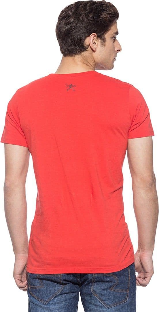 Chimp Graphic Print Men's Round Neck T-Shirt view 5
