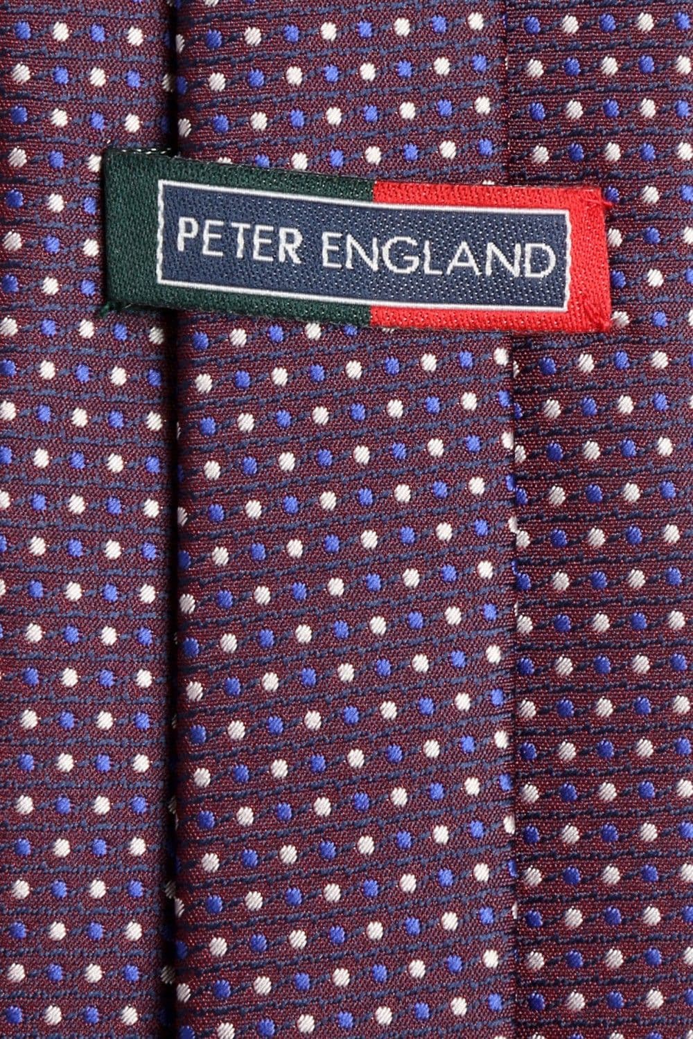 Peter England Polka Print Tie view 3
