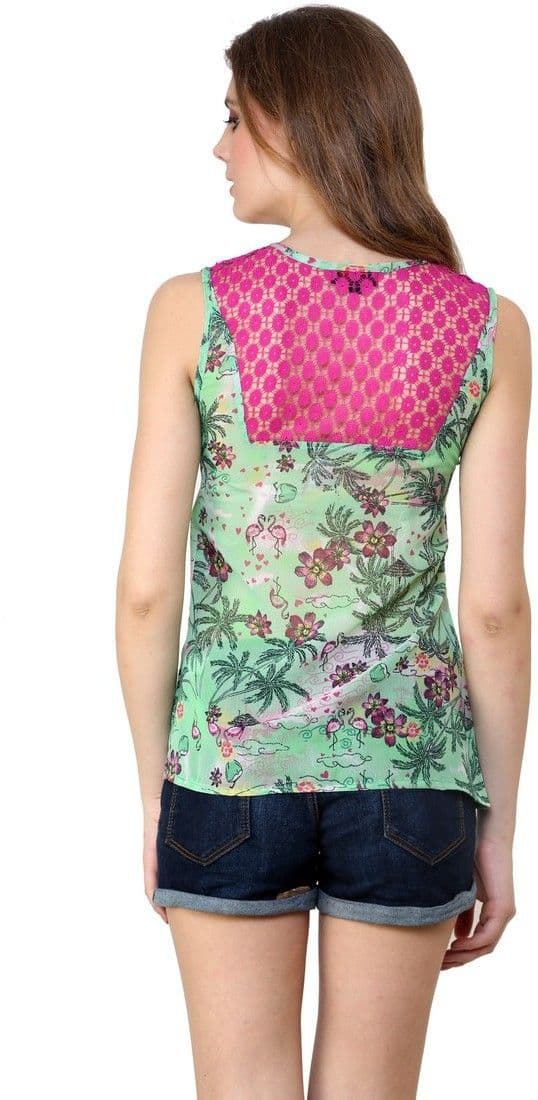 Shilpkala Casual Sleeveless Printed Women's Top view 4
