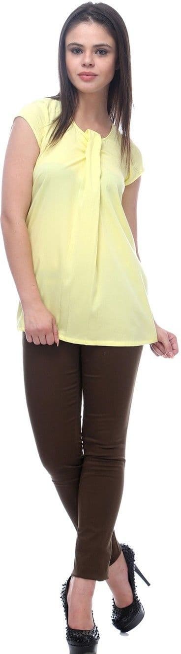 Kaaryah Casual Short Sleeve Solid Women's Top view 5