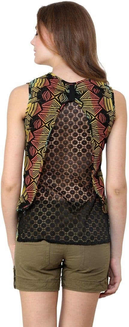 Shilpkala Casual Sleeveless Printed Women's Top view 3
